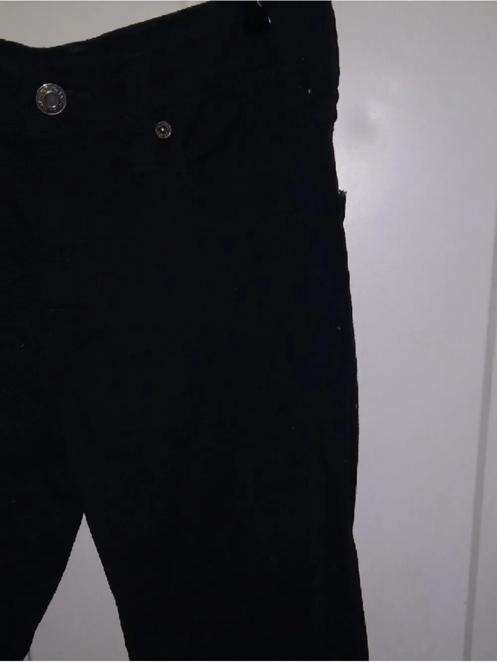Old Navy Boys Black Slim Straight Jeans
